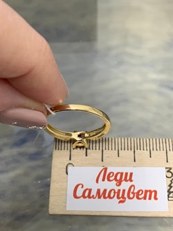 *Кольцо р.17 Рубин цв Лимонное арт. 1841058-838 вес 1,93 г - фото 180887 *Кольцо р.17 Рубин цв Лимонное арт. 1841058-838 вес 1,93 г - фото 180887