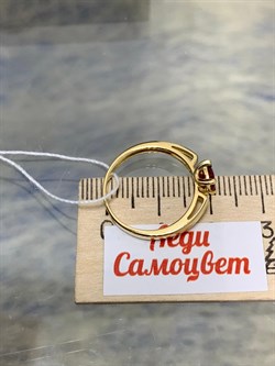 *Кольцо р.17 Рубин цв Лимонное арт. 1841058-838 вес 1,93 г - фото 180889 *Кольцо р.17 Рубин цв Лимонное арт. 1841058-838 вес 1,93 г - фото 180889