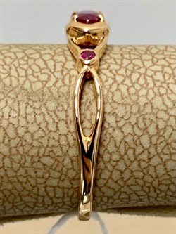 *Кольцо р.16,5 Рубин цв Красное арт. 1841311-848 вес 1,24 г - фото 180932