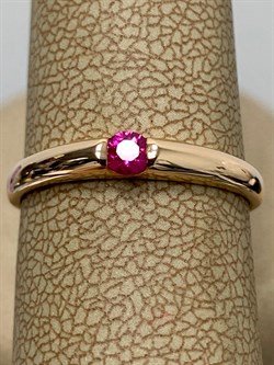 *Кольцо р.17 Рубин цв Красное арт. 1843121-360 вес 2,02 г - фото 180955