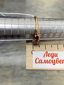 *Кольцо р.17,5 Родолит цв Красное арт. 1450031-528 вес 1,85 г - фото 181017 *Кольцо р.17,5 Родолит цв Красное арт. 1450031-528 вес 1,85 г - фото 181017