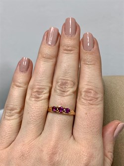 *Кольцо р.17,5 Родолит цв Красное арт. 1450031-528 вес 1,85 г - фото 181024 *Кольцо р.17,5 Родолит цв Красное арт. 1450031-528 вес 1,85 г - фото 181024