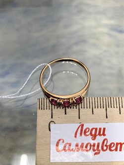 *Кольцо р.17,5 Родолит цв Красное арт. 1450031-528 вес 1,85 г - фото 181047 *Кольцо р.17,5 Родолит цв Красное арт. 1450031-528 вес 1,85 г - фото 181047