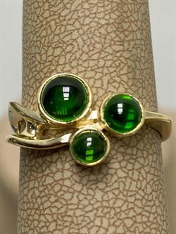 *Кольцо р.18,5 Сибирлит Хромдиопсид цв Лимонное арт. 1208-409 вес 3,74 г - фото 181158 *Кольцо р.18,5 Сибирлит Хромдиопсид цв Лимонное арт. 1208-409 вес 3,74 г - фото 181158