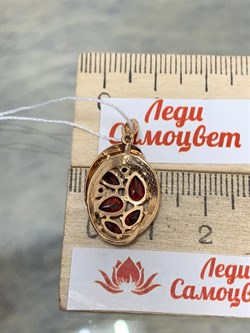*Подвеска Гранат цв Красное арт. 03-2680-00-204-1110-46-197 вес 2,08 г - фото 181367 *Подвеска Гранат цв Красное арт. 03-2680-00-204-1110-46-197 вес 2,08 г - фото 181367