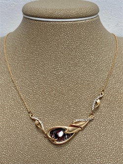 *Колье р.45-50 Гранат цв Красное арт. 07-0204-00-264-1110-57-730 вес 5,51 г - фото 181519 *Колье р.45-50 Гранат цв Красное арт. 07-0204-00-264-1110-57-730 вес 5,51 г - фото 181519