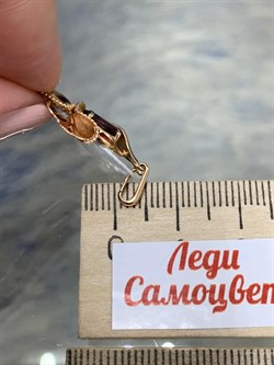 *Подвеска Удивительный цветок Гранат цв Красное арт. 03-2854-00-204-1110-57-191 вес 1,94 г - фото 181605 *Подвеска Удивительный цветок Гранат цв Красное арт. 03-2854-00-204-1110-57-191 вес 1,94 г - фото 181605