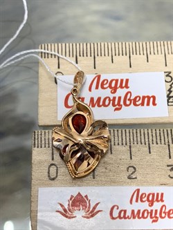 *Подвеска Удивительный цветок Гранат цв Красное арт. 03-2854-00-204-1110-57-191 вес 1,94 г - фото 181606 *Подвеска Удивительный цветок Гранат цв Красное арт. 03-2854-00-204-1110-57-191 вес 1,94 г - фото 181606