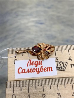 *Подвеска Удивительный цветок Гранат цв Красное арт. 03-2854-00-204-1110-57-191 вес 1,94 г - фото 181607 *Подвеска Удивительный цветок Гранат цв Красное арт. 03-2854-00-204-1110-57-191 вес 1,94 г - фото 181607