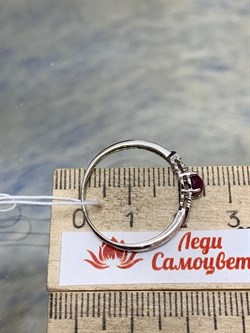 *Кольцо р.19,5 Рубин арт. 3987003148-11-000 Вес 1,50 г - фото 181933 *Кольцо р.19,5 Рубин арт. 3987003148-11-000 Вес 1,50 г - фото 181933