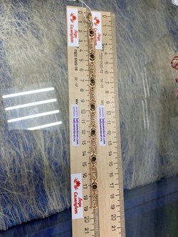 *Браслет р.19,5 Раухтопаз Дымчатый Кварц цв Красное арт. 05-0535-00-202-1110-46-656 вес 7,57 г - фото 182104 *Браслет р.19,5 Раухтопаз Дымчатый Кварц цв Красное арт. 05-0535-00-202-1110-46-656 вес 7,57 г - фото 182104