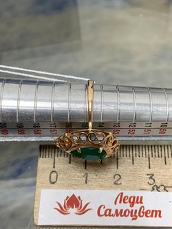 *Кольцо р.17,5 Зеленый Агат цв Красное арт. 01-4799-00-274-1110-47-917 вес 2,6 г - фото 182584 *Кольцо р.17,5 Зеленый Агат цв Красное арт. 01-4799-00-274-1110-47-917 вес 2,6 г - фото 182584