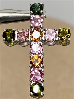 *Кулон Турмалин цв Белое арт 8-280391-00-60-396 вес 1,38 г - фото 183119 *Кулон Турмалин цв Белое арт 8-280391-00-60-396 вес 1,38 г - фото 183119