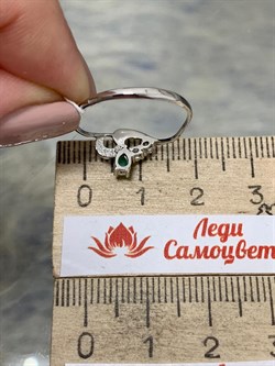 *Кольцо р. 18 Изумруд арт. 3987002361-7-819 вес 1,00 г - фото 183437 *Кольцо р. 18 Изумруд арт. 3987002361-7-819 вес 1,00 г - фото 183437