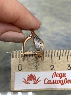 *Серьги Таинственный дракон цв Красное арт. 02-4686-00-000-1111-74-583 вес 4,32 г - фото 183691 *Серьги Таинственный дракон цв Красное арт. 02-4686-00-000-1111-74-583 вес 4,32 г - фото 183691