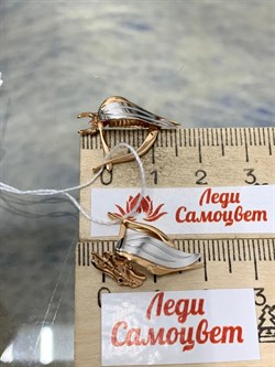 *Серьги Таинственный дракон цв Красное арт. 02-4686-00-000-1111-74-583 вес 4,32 г - фото 183693 *Серьги Таинственный дракон цв Красное арт. 02-4686-00-000-1111-74-583 вес 4,32 г - фото 183693