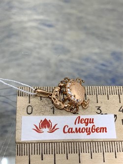 *Подвеска Краб цв Красное арт. 03-2877-00-000-1110-48-599 вес 2,31 г - фото 183701 *Подвеска Краб цв Красное арт. 03-2877-00-000-1110-48-599 вес 2,31 г - фото 183701