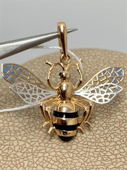 *Подвеска Оса Эмаль цв Красное арт. 03-2557-00-402-1110-48-364 вес 1,31 г - фото 183754 *Подвеска Оса Эмаль цв Красное арт. 03-2557-00-402-1110-48-364 вес 1,31 г - фото 183754