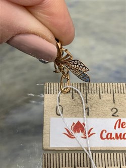 *Подвеска Оса Эмаль цв Красное арт. 03-2557-00-402-1110-48-364 вес 1,31 г - фото 183757 *Подвеска Оса Эмаль цв Красное арт. 03-2557-00-402-1110-48-364 вес 1,31 г - фото 183757