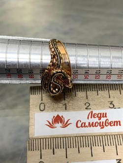 *Кольцо р.18,5 Змея Анаконда Эмаль цв Красное арт. 01-5147-00-000-1110-59-209 вес 4,55 г - фото 183771 *Кольцо р.18,5 Змея Анаконда Эмаль цв Красное арт. 01-5147-00-000-1110-59-209 вес 4,55 г - фото 183771