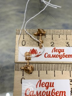*Пусеты Кошки Эмаль цв Красное арт. 02-4335-00-000-1110-25-853 вес 2,08 г - фото 183852 *Пусеты Кошки Эмаль цв Красное арт. 02-4335-00-000-1110-25-853 вес 2,08 г - фото 183852