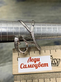 *Кольцо р.17 Белый Бр цв Белое арт. 1-107-037-961 (вес 5,76 г) - фото 184068 *Кольцо р.17 Белый Бр цв Белое арт. 1-107-037-961 (вес 5,76 г) - фото 184068