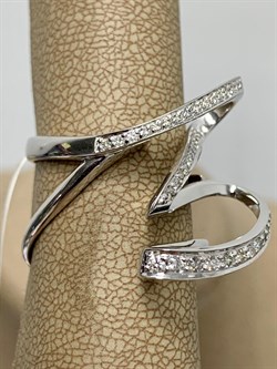 *Кольцо р.17 Белый Бр цв Белое арт. 1-107-037-961 (вес 5,76 г) - фото 184071 *Кольцо р.17 Белый Бр цв Белое арт. 1-107-037-961 (вес 5,76 г) - фото 184071