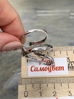 *Кольцо р.17 Белый Бр цв Белое арт. 1-107-037-961 (вес 5,76 г) - фото 184075 *Кольцо р.17 Белый Бр цв Белое арт. 1-107-037-961 (вес 5,76 г) - фото 184075