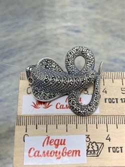 *Брошь-Кулон Марказит Кобра арт. Р 039-024 вес 15,02 г - фото 184495 *Брошь-Кулон Марказит Кобра арт. Р 039-024 вес 15,02 г - фото 184495