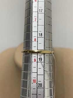*Кольцо р.18,5 Зеленый Турмалин цв Лимонное арт. 1-107-365-18-595 вес 1,78 г - фото 184776 *Кольцо р.18,5 Зеленый Турмалин цв Лимонное арт. 1-107-365-18-595 вес 1,78 г - фото 184776