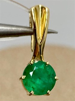 *Подвеска Изумруд цв Лимонное арт. 3-928-01-271 вес 0,61 г - фото 184945 *Подвеска Изумруд цв Лимонное арт. 3-928-01-271 вес 0,61 г - фото 184945