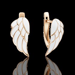 *Серьги Эмаль цв Красное арт. 02-3544-00-000-1110-25-889 (вес 3,3 г) - фото 18495 *Серьги Эмаль цв Красное арт. 02-3544-00-000-1110-25-889 (вес 3,3 г) - фото 18495