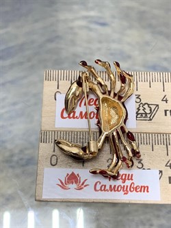 Брошь Краб Эмаль арт. 88272 - фото 184997 Брошь Краб Эмаль арт. 88272 - фото 184997