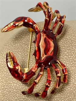 Брошь Краб Эмаль арт. 88272 - фото 184999 Брошь Краб Эмаль арт. 88272 - фото 184999