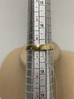 *Кольцо р.17 Изумруд цв Лимонное арт 1-307801-00-01-322 (вес 5,58 г) - фото 185025