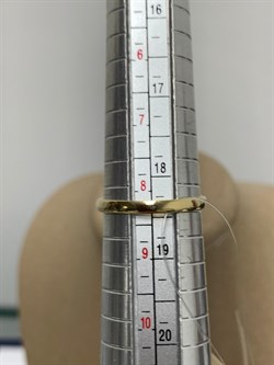 *Кольцо р.18,5 Изумруд цв Лимонное арт 1-104-739-01-815 (вес 1,96 г) - фото 185044