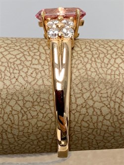 *Кольцо р.18 Розовый Топаз цв Красное арт. 10331544-243 вес 2,66 г - фото 185570 *Кольцо р.18 Розовый Топаз цв Красное арт. 10331544-243 вес 2,66 г - фото 185570