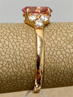 *Кольцо р.17,5 Розовый Топаз цв Красное арт. 10331434-699 вес 2,26 г - фото 185675 *Кольцо р.17,5 Розовый Топаз цв Красное арт. 10331434-699 вес 2,26 г - фото 185675