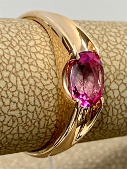 *Кольцо р.17,5 Розовый Топаз цв Красное арт. 1310411-705 вес 2,57 г - фото 185719 *Кольцо р.17,5 Розовый Топаз цв Красное арт. 1310411-705 вес 2,57 г - фото 185719