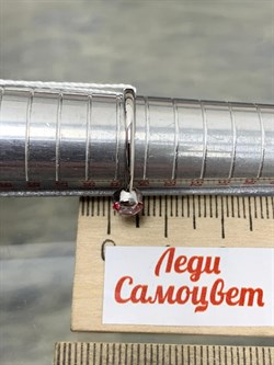 *Кольцо р.17,5 Розовый Топаз цв Белое арт. 10310736-454 вес 1,53 г - фото 185924 *Кольцо р.17,5 Розовый Топаз цв Белое арт. 10310736-454 вес 1,53 г - фото 185924