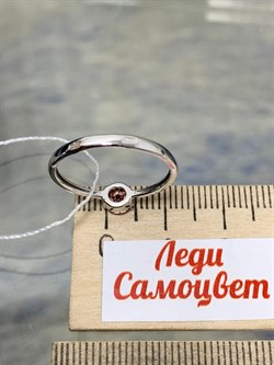 *Кольцо р.17,5 Розовый Топаз цв Белое арт. 10310736-454 вес 1,53 г - фото 185930 *Кольцо р.17,5 Розовый Топаз цв Белое арт. 10310736-454 вес 1,53 г - фото 185930