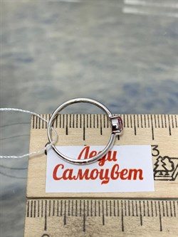 *Кольцо р.17,5 Розовый Топаз цв Белое арт. 10310736-454 вес 1,53 г - фото 185934 *Кольцо р.17,5 Розовый Топаз цв Белое арт. 10310736-454 вес 1,53 г - фото 185934