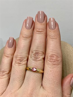 *Кольцо р.17,5 Розовый Топаз цв Лимонное арт. 10330272-058 вес 2,09 г - фото 185981 *Кольцо р.17,5 Розовый Топаз цв Лимонное арт. 10330272-058 вес 2,09 г - фото 185981