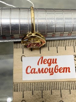 *Кольцо р.18 Розовый Топаз цв Лимонное арт. 10330923-357 вес 2,46 г - фото 186022 *Кольцо р.18 Розовый Топаз цв Лимонное арт. 10330923-357 вес 2,46 г - фото 186022