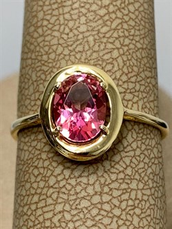 *Кольцо р.18 Розовый Топаз цв Лимонное арт. 10330239-368 вес 2,14 г - фото 186037 *Кольцо р.18 Розовый Топаз цв Лимонное арт. 10330239-368 вес 2,14 г - фото 186037