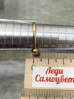 *Кольцо р.17,5 Розовый Топаз цв Лимонное арт. 10330736-629 вес 1,52 г - фото 186066 *Кольцо р.17,5 Розовый Топаз цв Лимонное арт. 10330736-629 вес 1,52 г - фото 186066