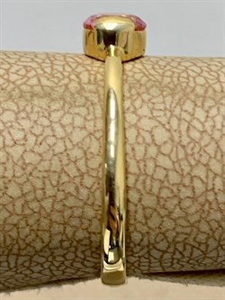 *Кольцо р.17,5 Розовый Топаз цв Лимонное арт. 10330736-629 вес 1,52 г - фото 186070 *Кольцо р.17,5 Розовый Топаз цв Лимонное арт. 10330736-629 вес 1,52 г - фото 186070