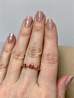 *Кольцо р.17,5 Розовый Топаз цв Лимонное арт. 10361473-056 вес 2,08 г - фото 186170 *Кольцо р.17,5 Розовый Топаз цв Лимонное арт. 10361473-056 вес 2,08 г - фото 186170