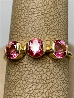 *Кольцо р.18 Розовый Топаз цв Лимонное арт. 10361517-060 вес 2,33 г - фото 186180 *Кольцо р.18 Розовый Топаз цв Лимонное арт. 10361517-060 вес 2,33 г - фото 186180