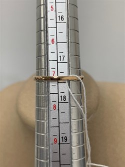 *Кольцо р.17,5 Изумруд цв Красное арт. 1833365-538 вес 1,28 г - фото 186423